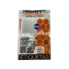 ETIQUETA ADHESIVA TRANSFER BLANCA NO.7  25X38 MM. C/300