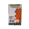 ETIQUETA ADHESIVA TRANSFER BLANCA NO.13  47X67 MM. C/108