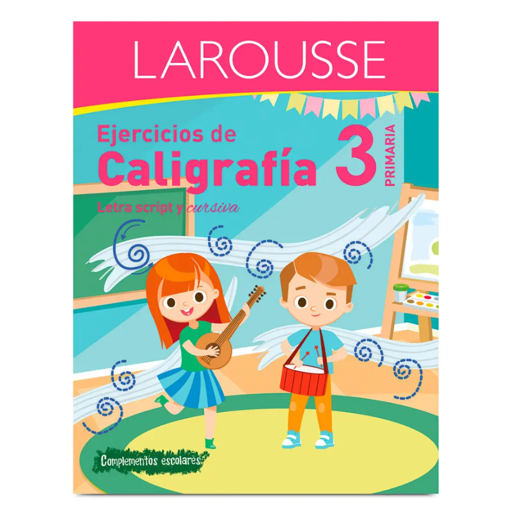 LIBRO LAROUSSE EJERCICIOS DE CALIGRAFIA 3