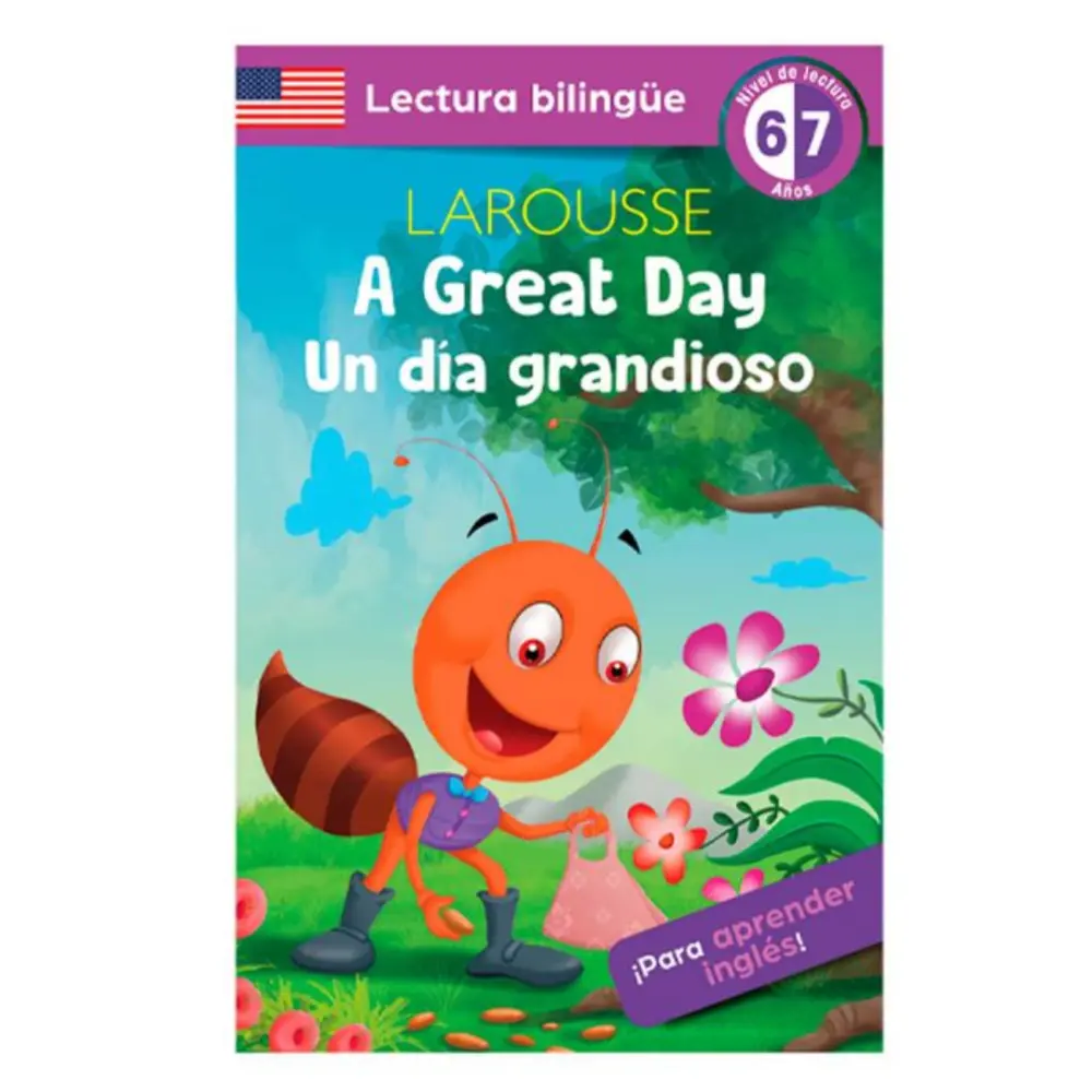 LIBRO LECTURA BILINGUE MONTON DE CUENTOS LAROUSSE