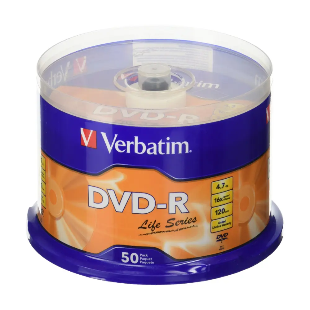 DISCO COMPACTO DVD-R C/50 4.7 GB VB97176