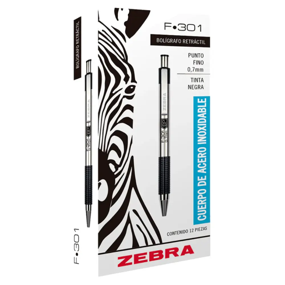 BOLIGRAFO ZEBRA 7000/7001 METAL F-301
