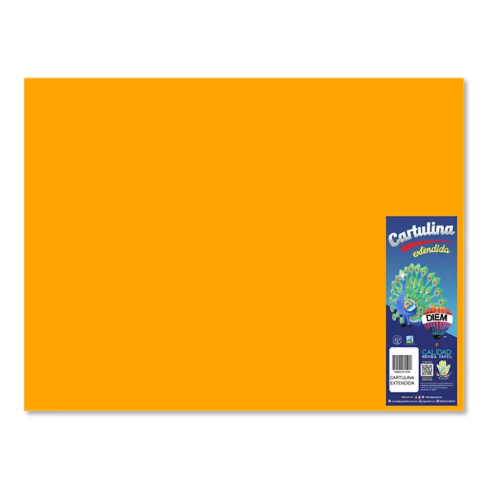 CARTULINA DIEM BRIGHTS 50X66 PTE. C/10 08 ORO