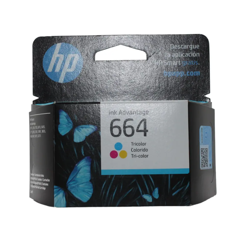 CARTUCHO HP 664 TRICOLOR F6V28AL