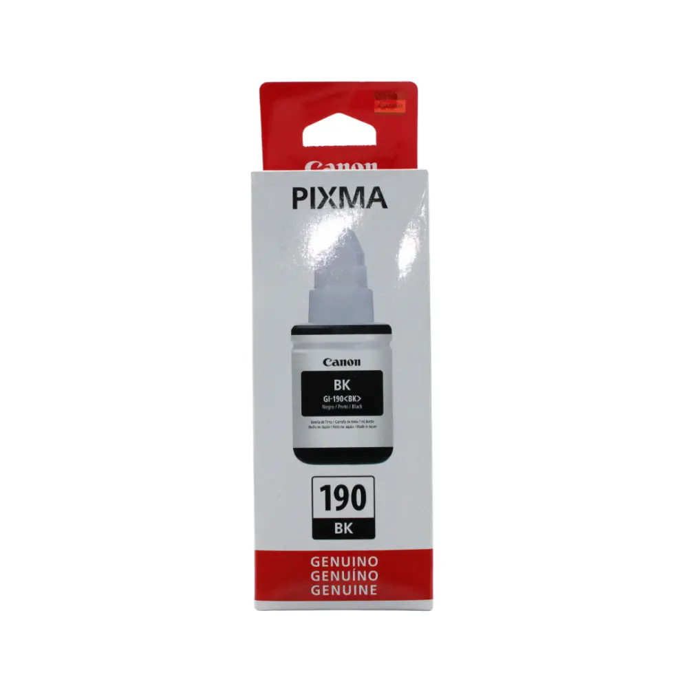 BOTELLA DE TINTA CANON NEGRO MOD.GI-190