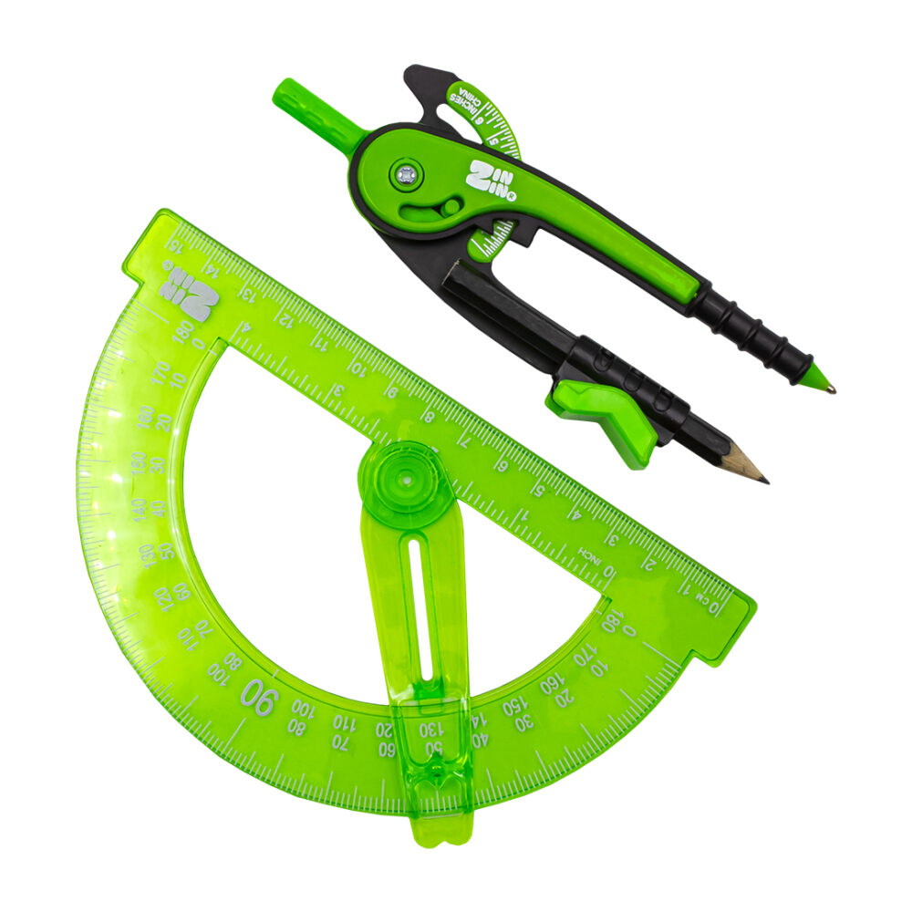 COMPAS CON TRANSPORTADOR ZIN-0018 - Imagen 3