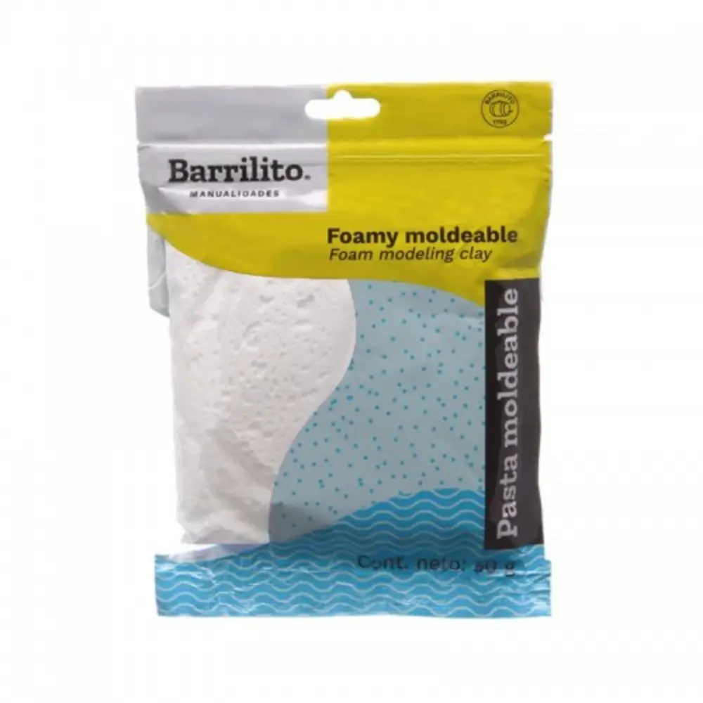 FOAMY MOLDEABLE BARRILITO BLANCO