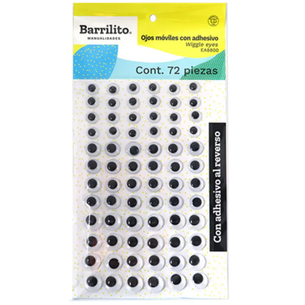 OJITOS MOVILES C/ADHESIVO BARRILITO EA8800