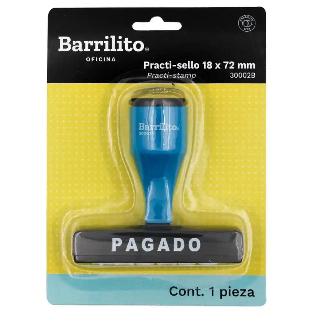 SELLO PAGADO BARRILITO MOD.30002B
