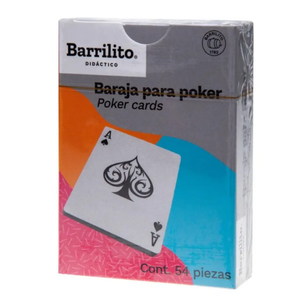 BARAJA BARRILITO POKAR NP54