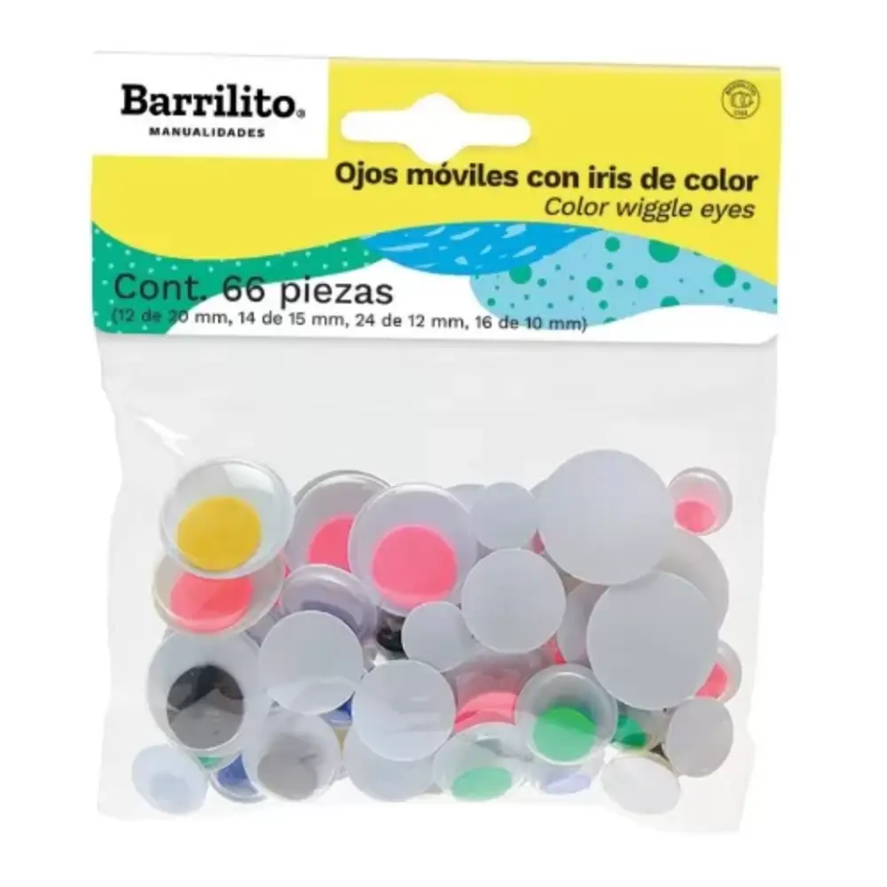 OJITOS MOVILES BARRILITO IRIS COLOR E003 C/66