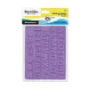 MOLDE FLEXIBLE LETRAS DE SILICON BARRILITO MSL8810