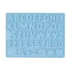 MOLDE FLEXIBLE LETRAS DE SILICON BARRILITO MSL8810 - Imagen 3