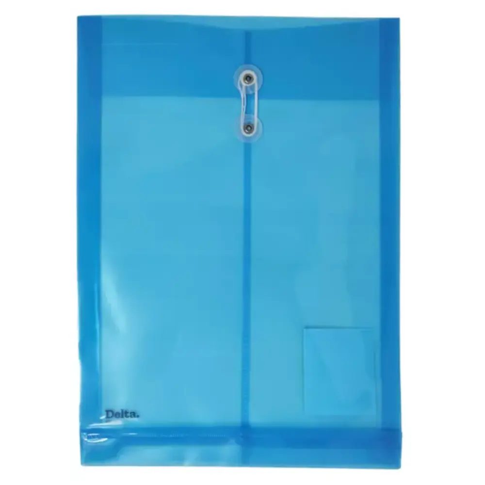 SOBRE PLASTICO DELTA OFICIO DSO20
