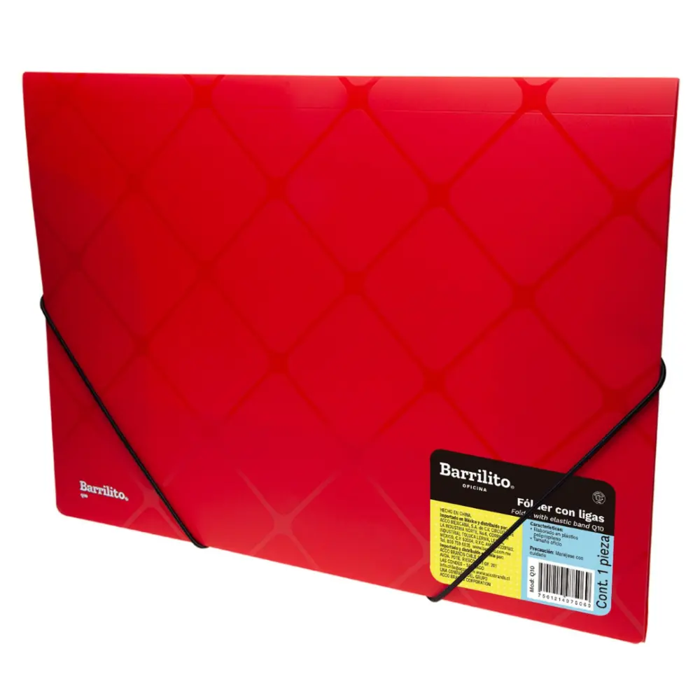 FOLDER BARRILITO CON LIGA Q10 OFICIO
