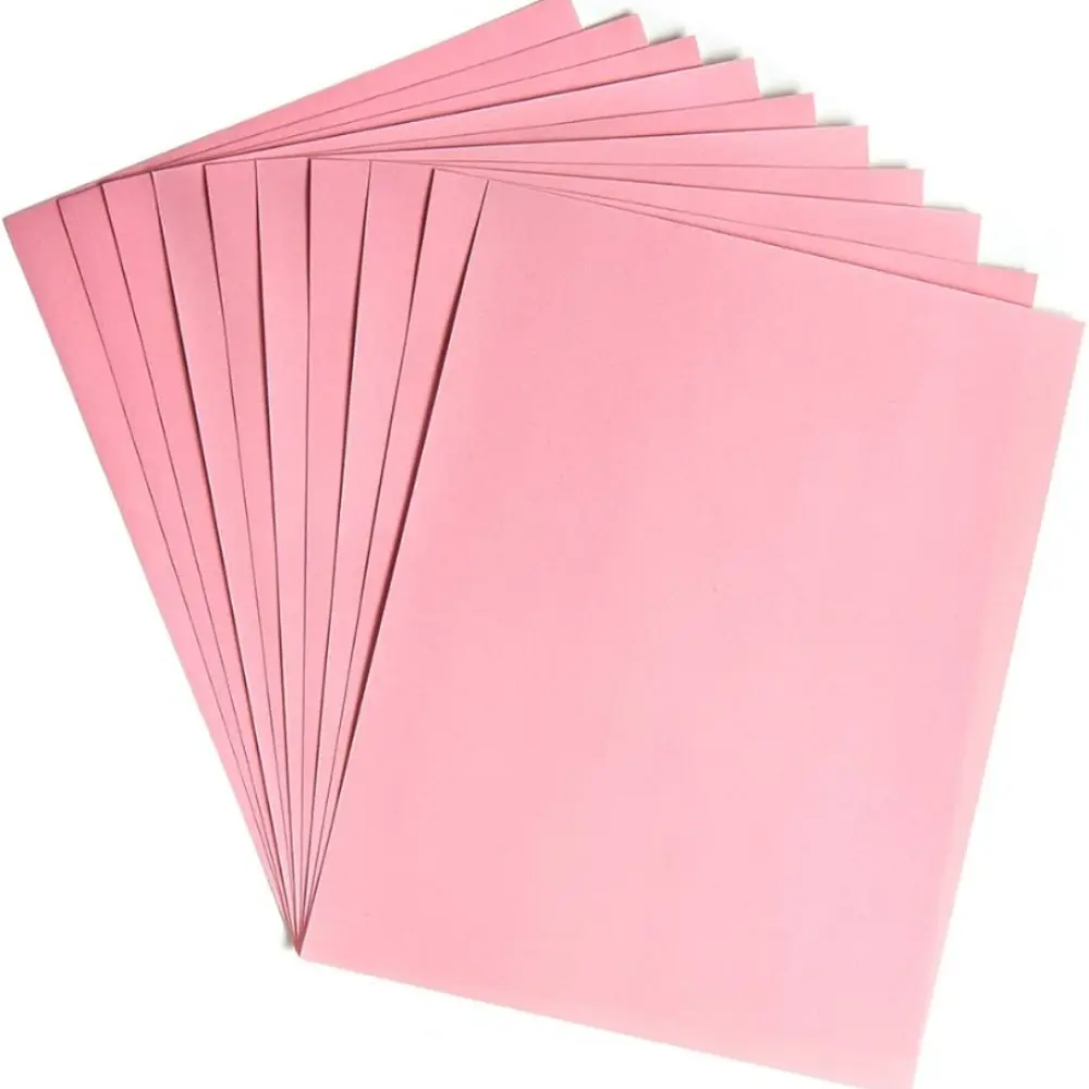 PAPEL TERCIOPELO 45X60 ROSA CLARO PTE. C/10 PZA