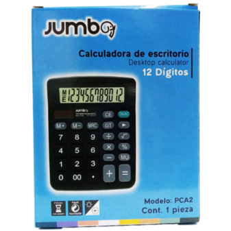 CALCULADORA JUMBO MOD. PCA2 12 DIGITOS