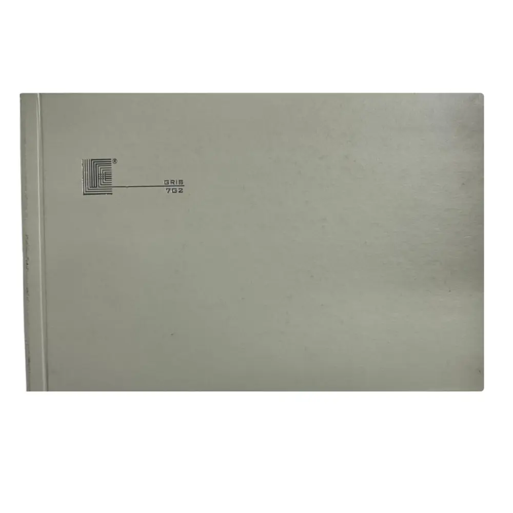 LIBRO 7G2 96 HJS GRIS ITALIANA