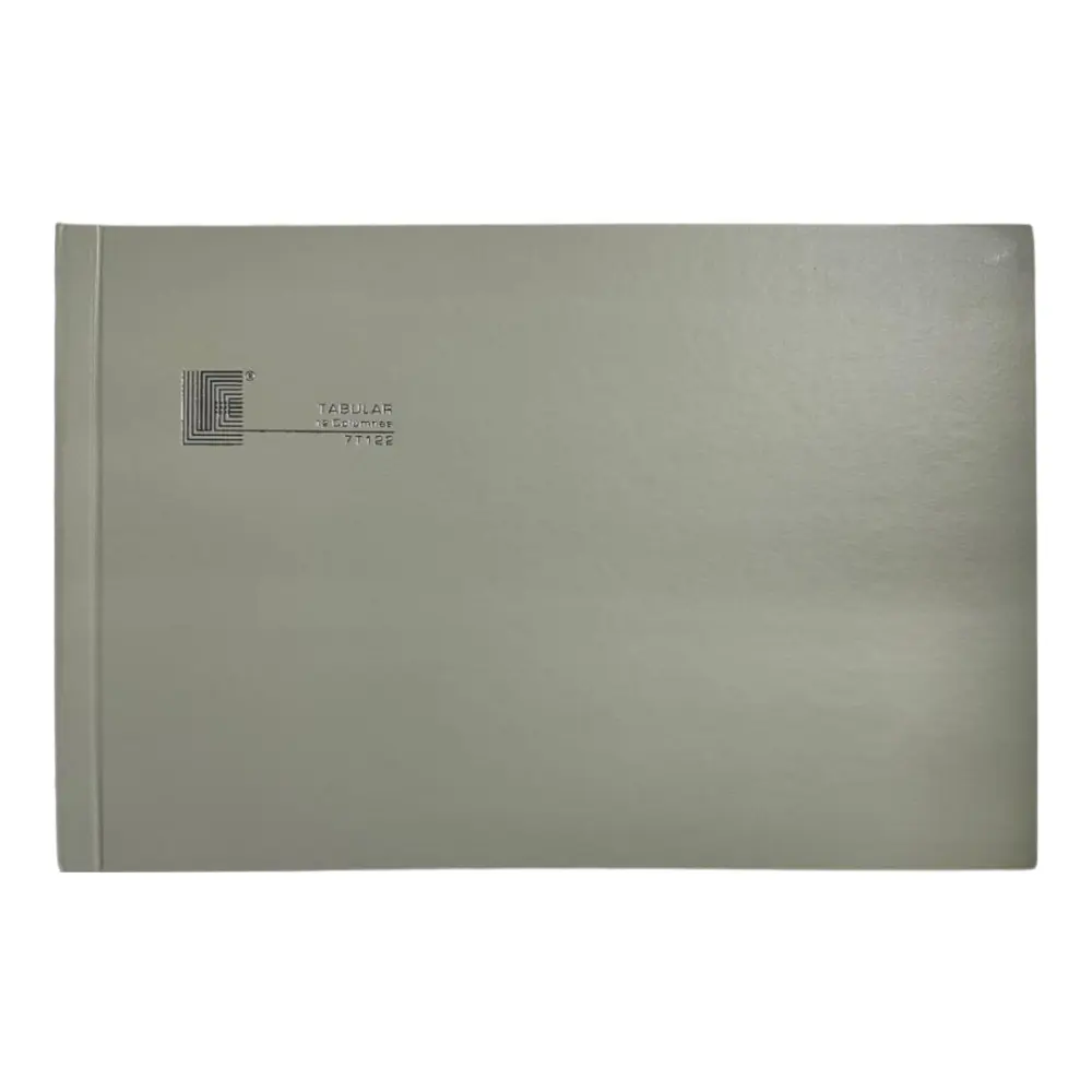 LIBRO 7T122 96 HOJAS 12 COLUMNAS F/ITALIANA