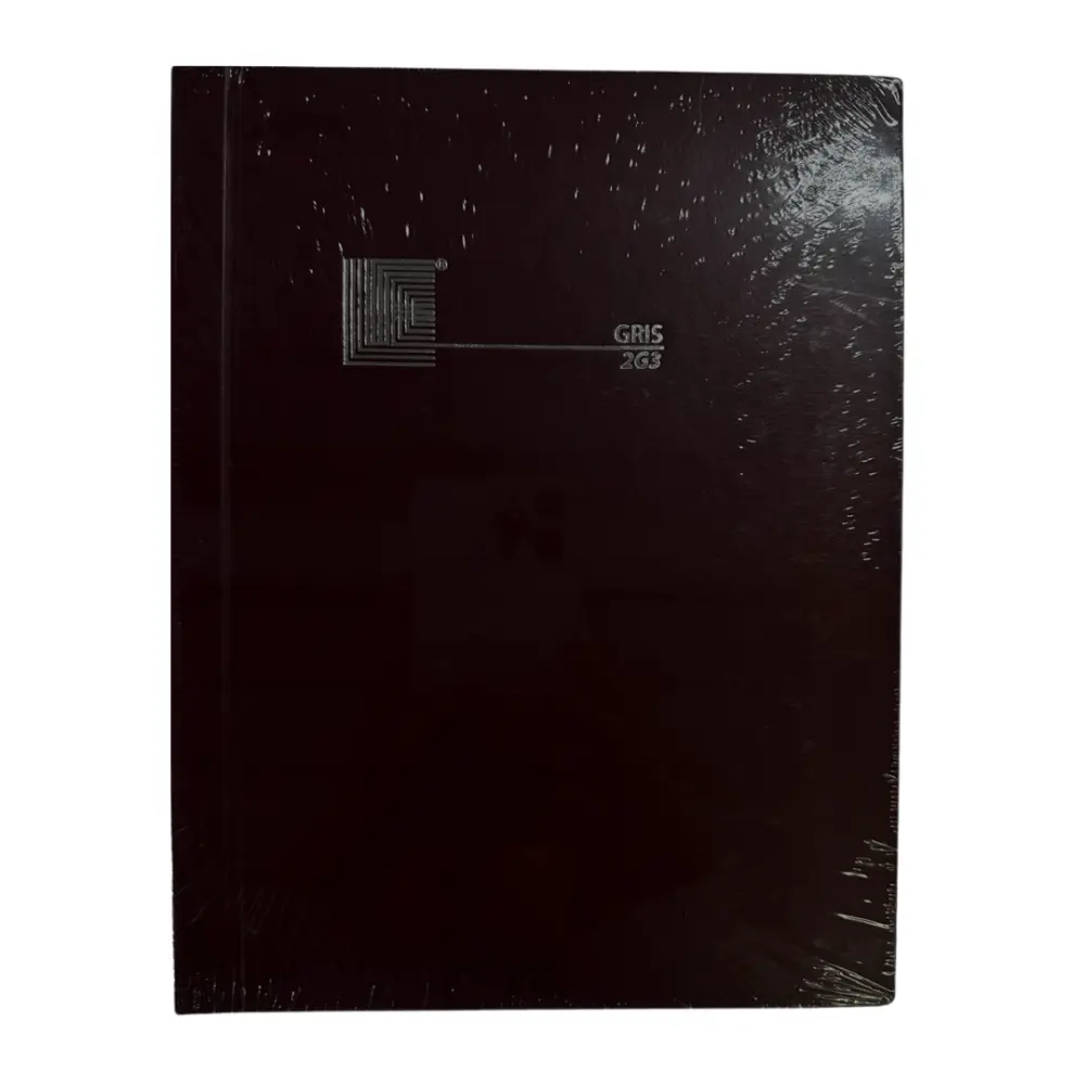 LIBRO 2G3 1/4 FORMA FRANCESA RAYADO 144 HOJ