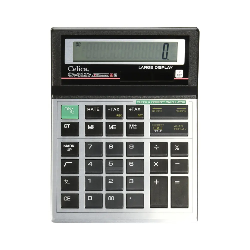 CALCULADORA CELICA CA-612V 12 DIGITOS CHECA/CORRIGE