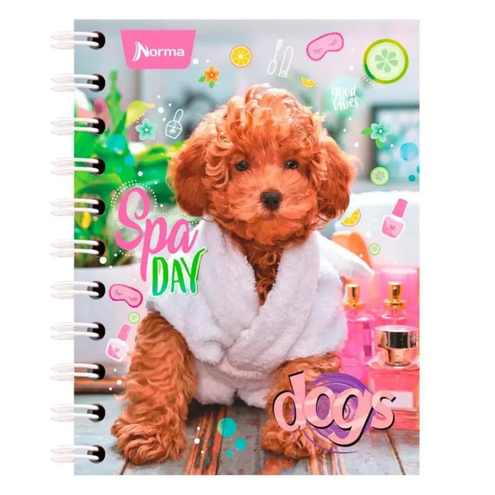 LIBRETA MINI NORMA DOGS 80 H. RAYA