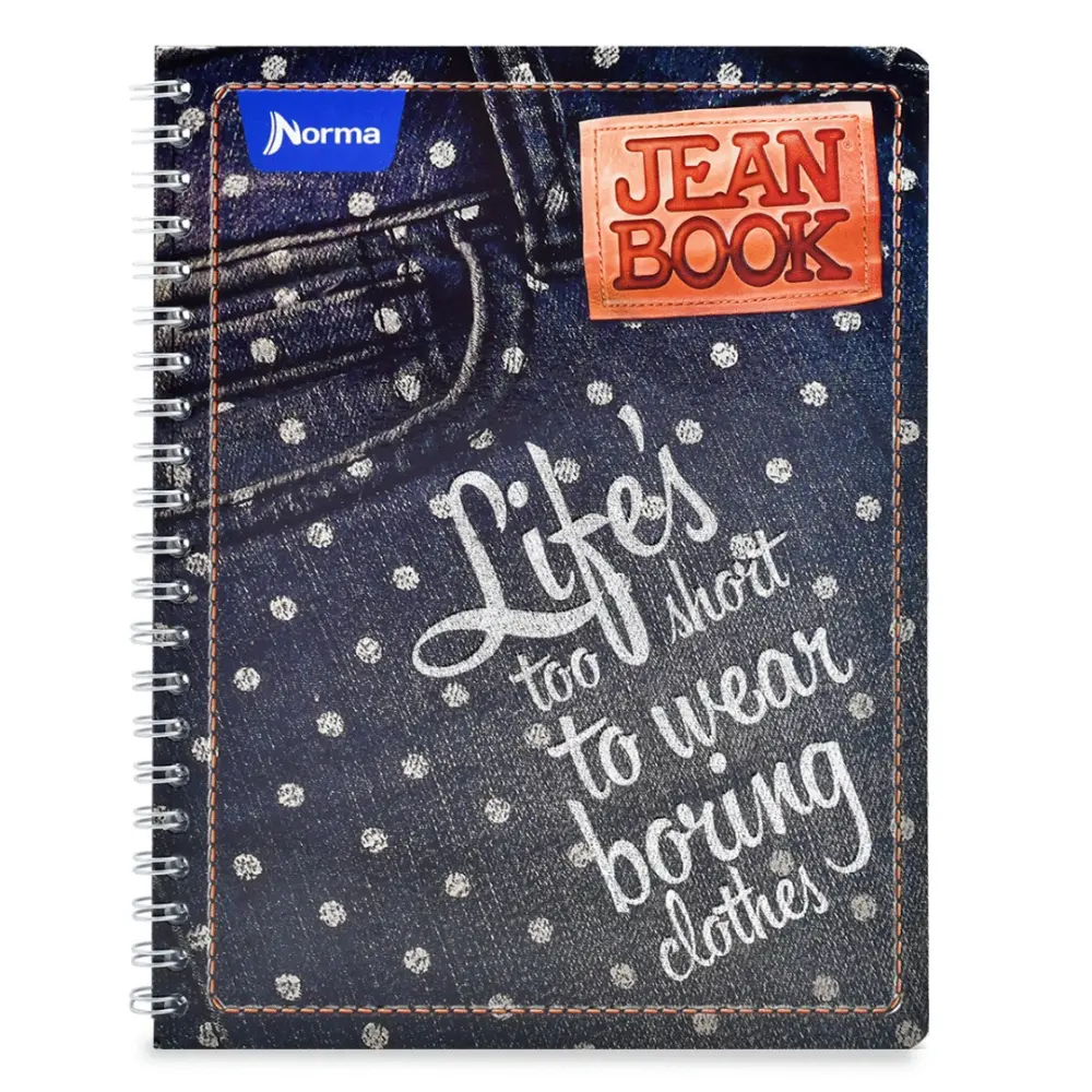 CUADERNO PROFESIONAL NORMA JEAN BOOK REVOLUTION 100 H. C7