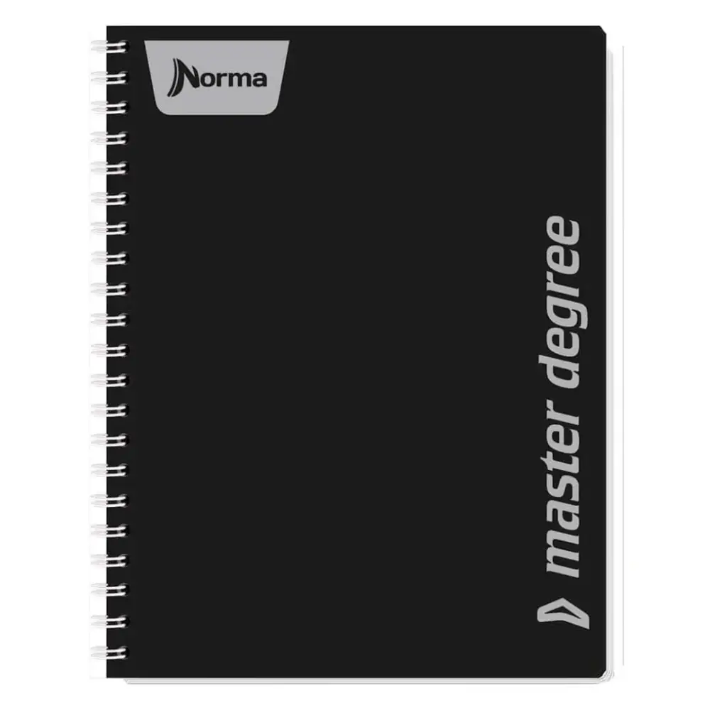 CUADERNO PROF. NORMA MASTER DEGREE 100 H. 7 MM.