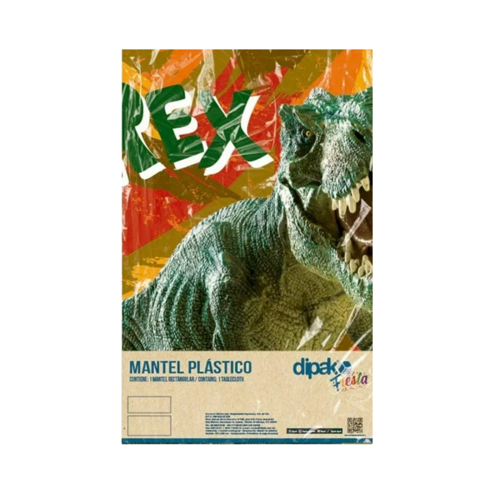 MANTEL PLASTICO DINOSAURIOS