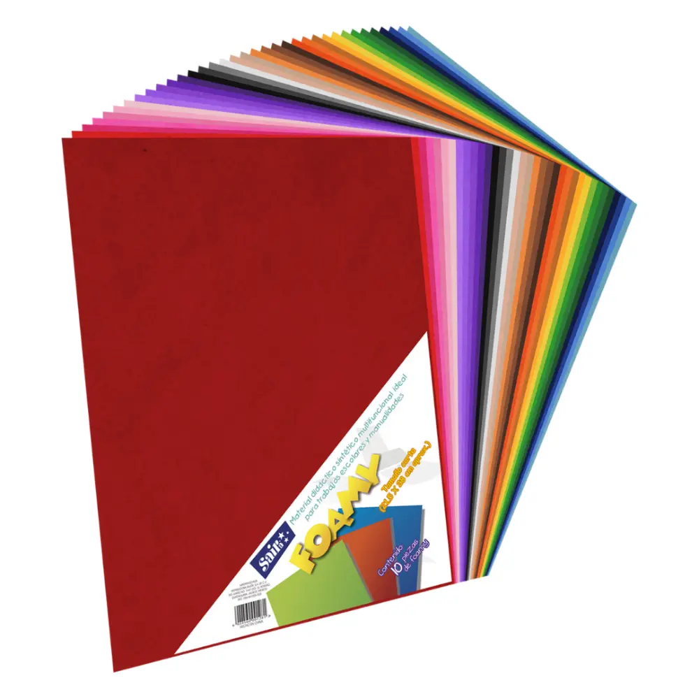 FOAMY SAIRA CARTA PTE. C/24 COLORES SURTIDO
