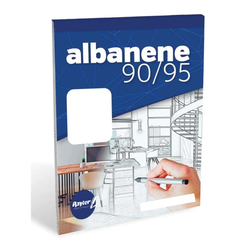 BLOCK ALBANENE OFICIO SAIRA 90-95 C/25 HJS.