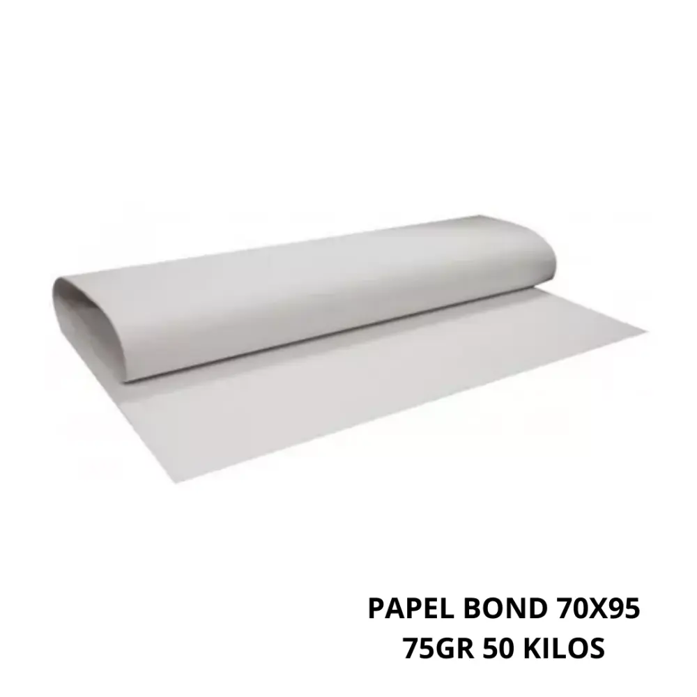 PAPEL BOND 70X95 75GR 50 KILOS