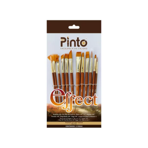 SET DE PINCEL PINTO P/EFECTOS TAKLON - PT EFFECT