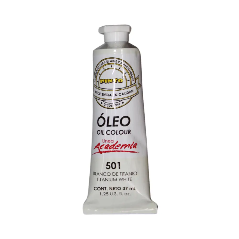 OLEO PINTO 501  ACADEMIA BLANCO DE TITANIO 37ML