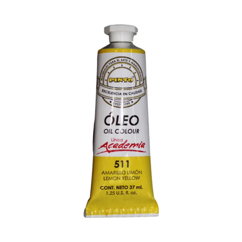 OLEO PINTO 511  ACADEMIA AMARILLO LIMON 37ML