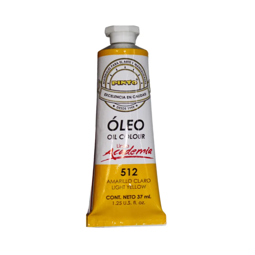OLEO PINTO 512  ACADEMIA AMARILLO CLARO 37ML
