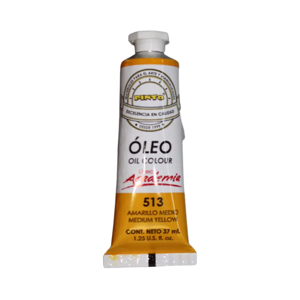 OLEO PINTO 513  ACADEMIA AMARILLO MEDIO 37ML