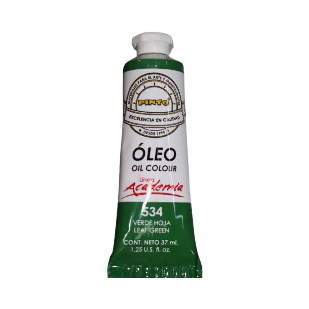 OLEO PINTO 534  ACADEMIA VERDE HOJA 37ML