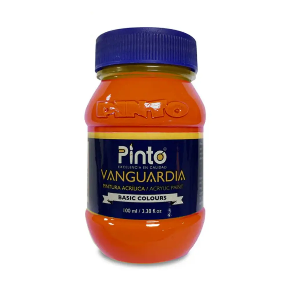 ACRILICO PINTO VANGUARDIA 718 NARANJA AMANECER 100ML