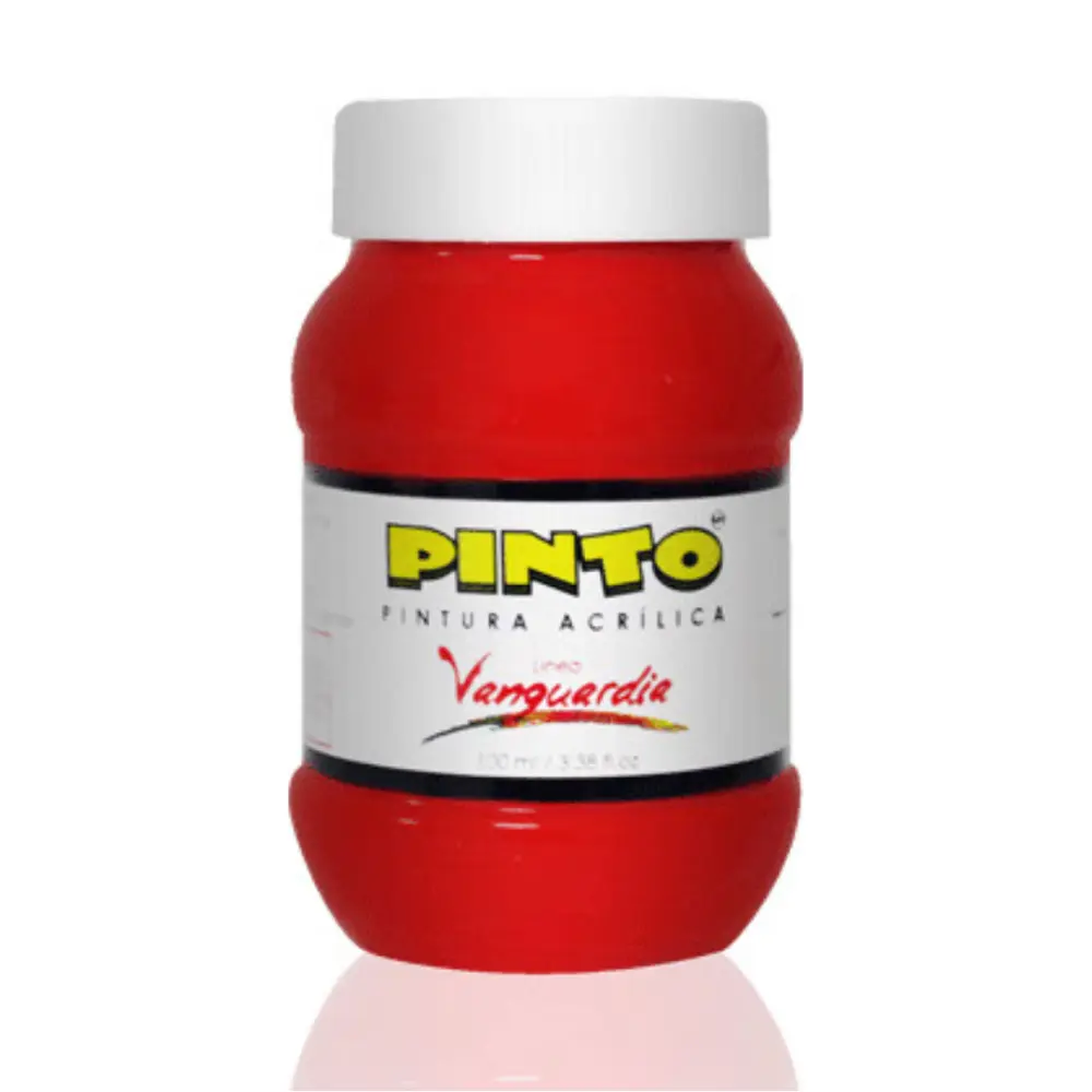 ACRILICO PINTO VANGUARDIA 722 ROJO PRIMARIO 100ML