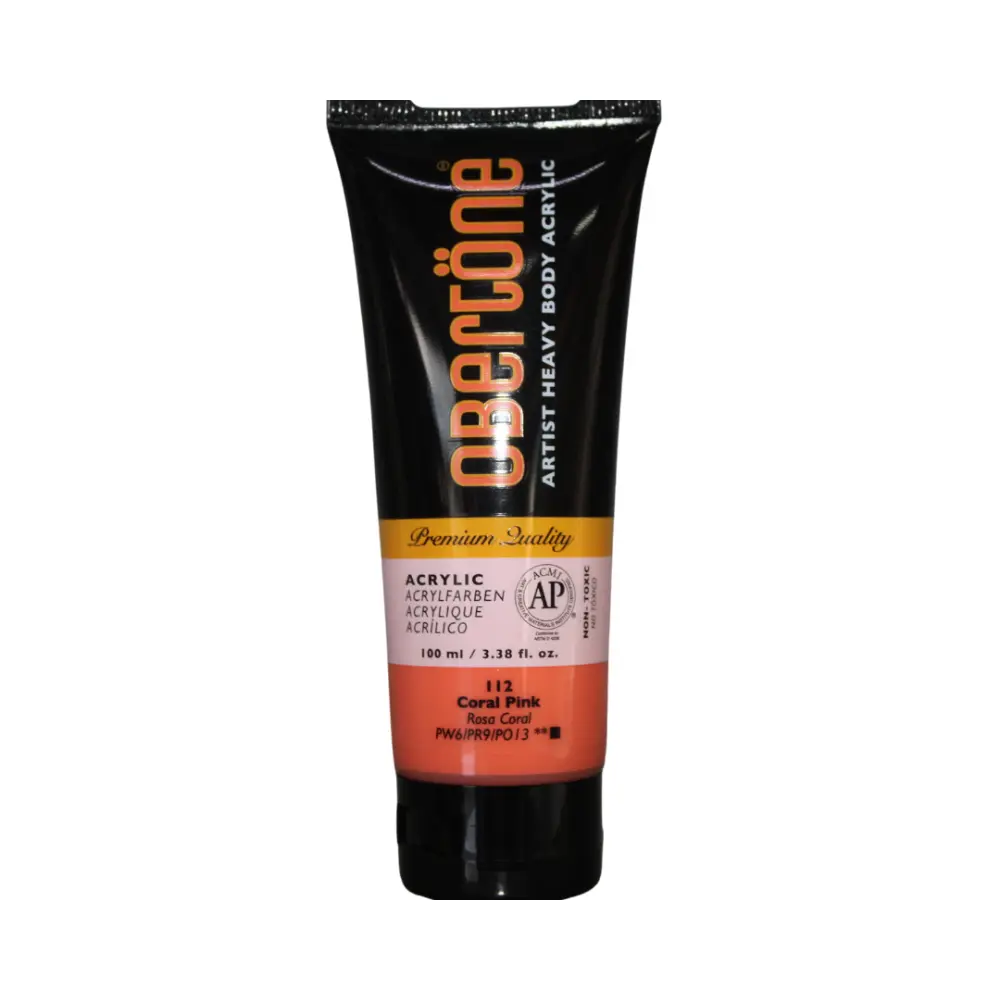 PINTURA ACRÍLICA - 112 ROSA CORAL 100ML ACR ARTIST HEAVY BODY