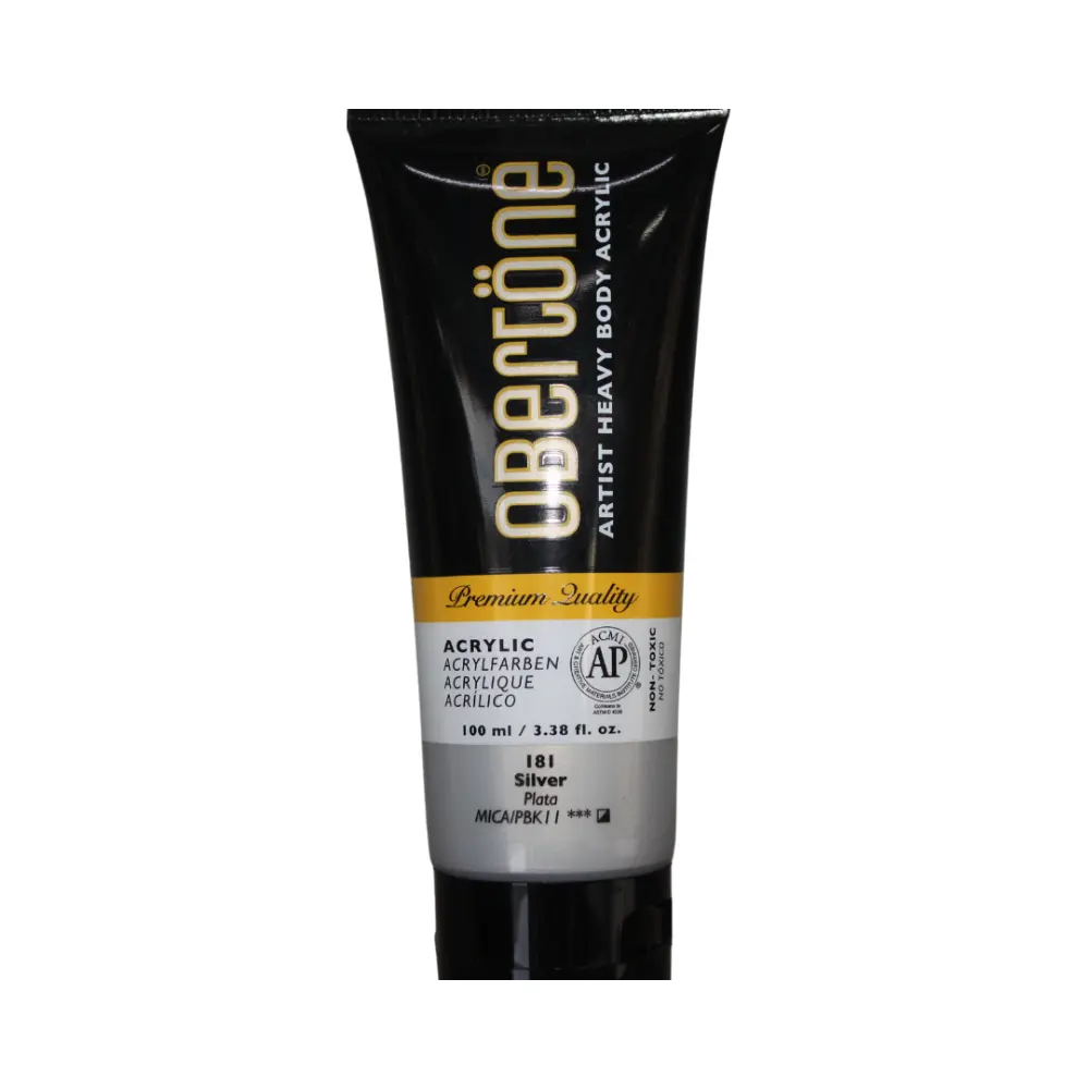 PINTURA ACRÍLICA - 181 PLATA  100ML ACR ARTIST HEAVY BODY