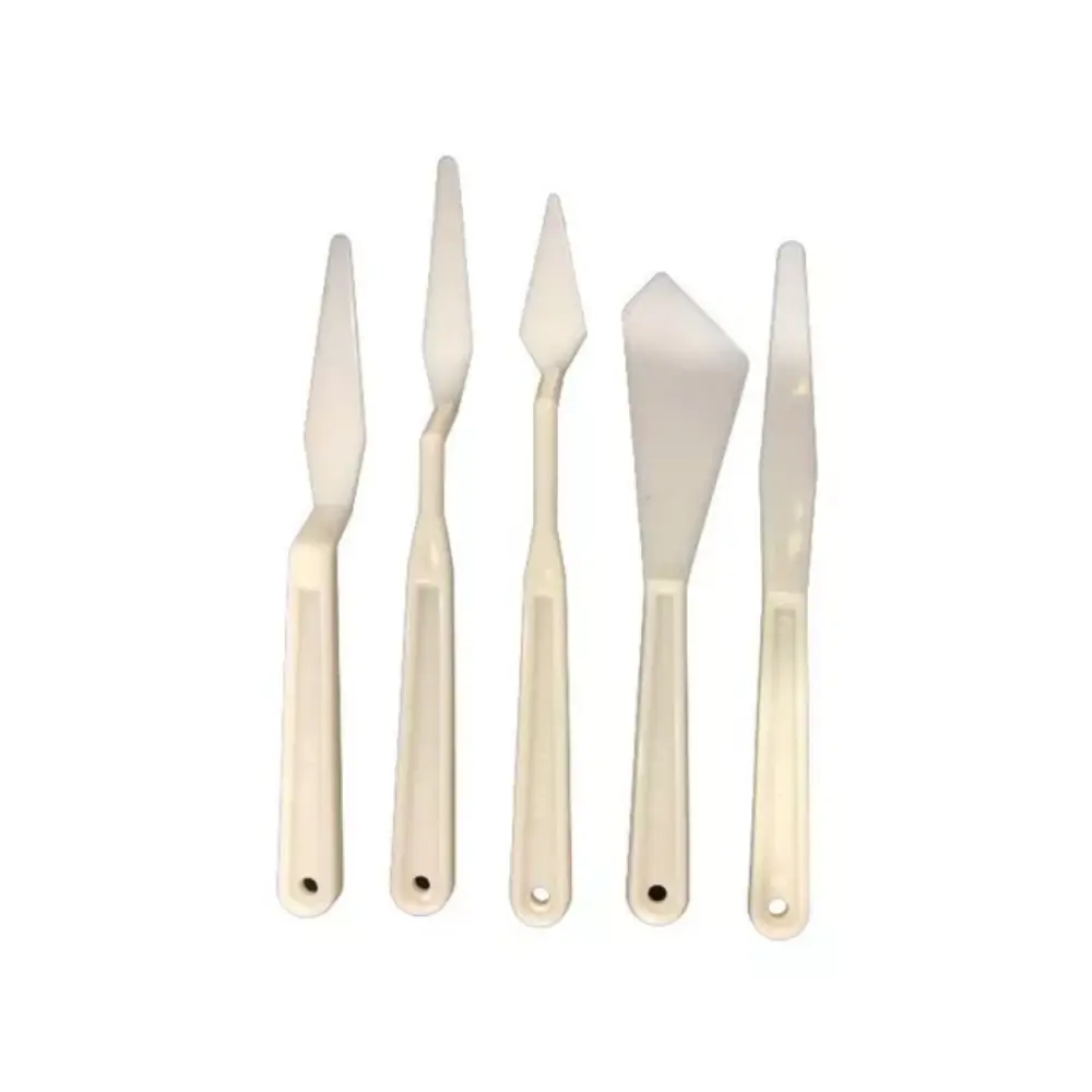 JUEGO DE 5 ESPATULAS PLASTICAS