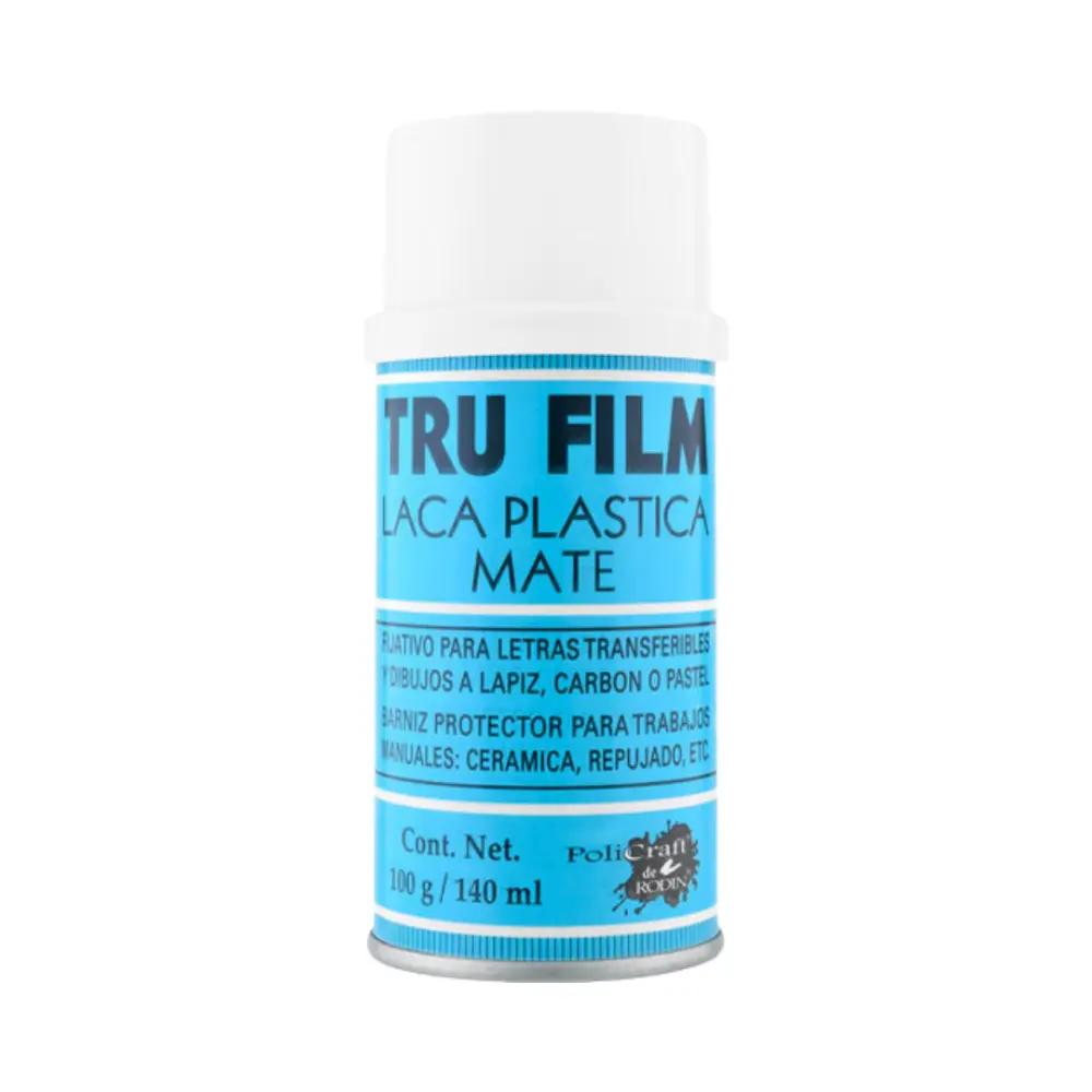 LACA PLASTICA MATE EN AEROSOL 100