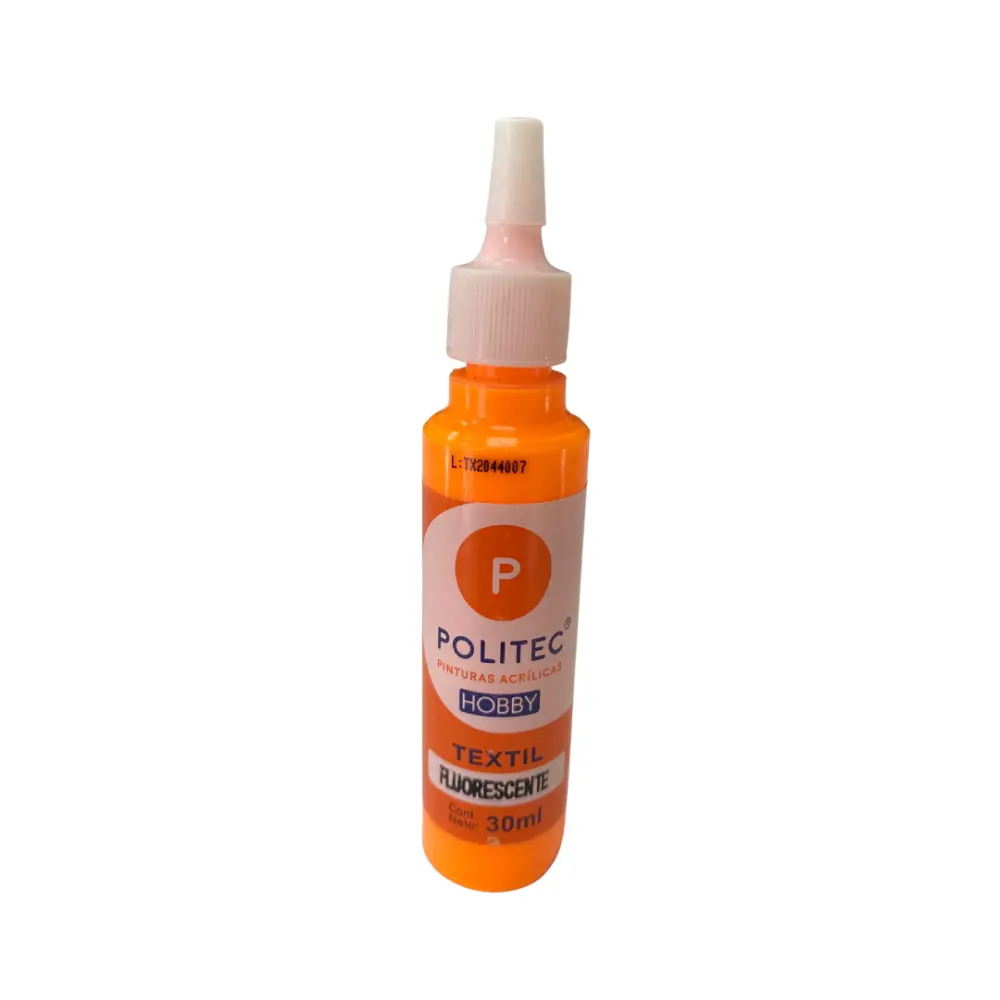 PINTURA TEXTIL FLUOR #503 30ML NARANJA