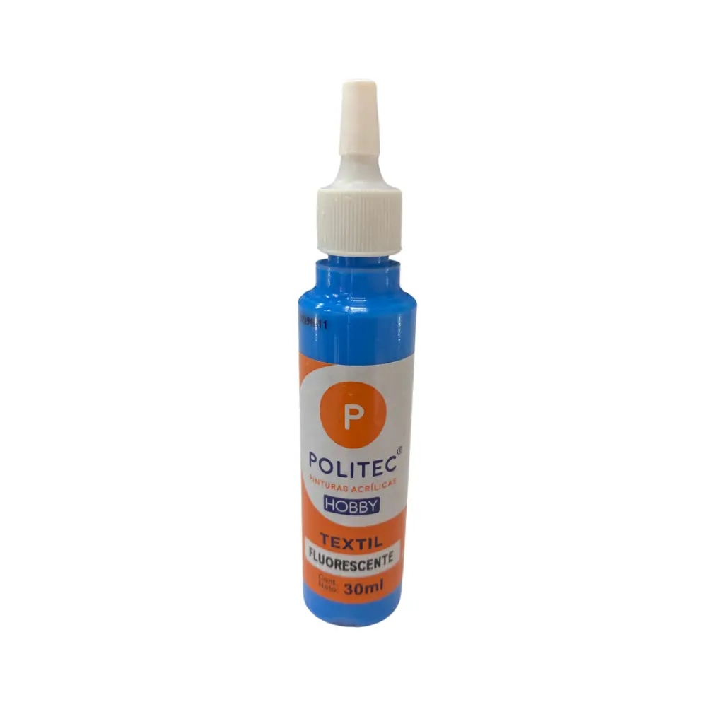 PINTURA TEXTIL FLUOR #505 30ML AZUL