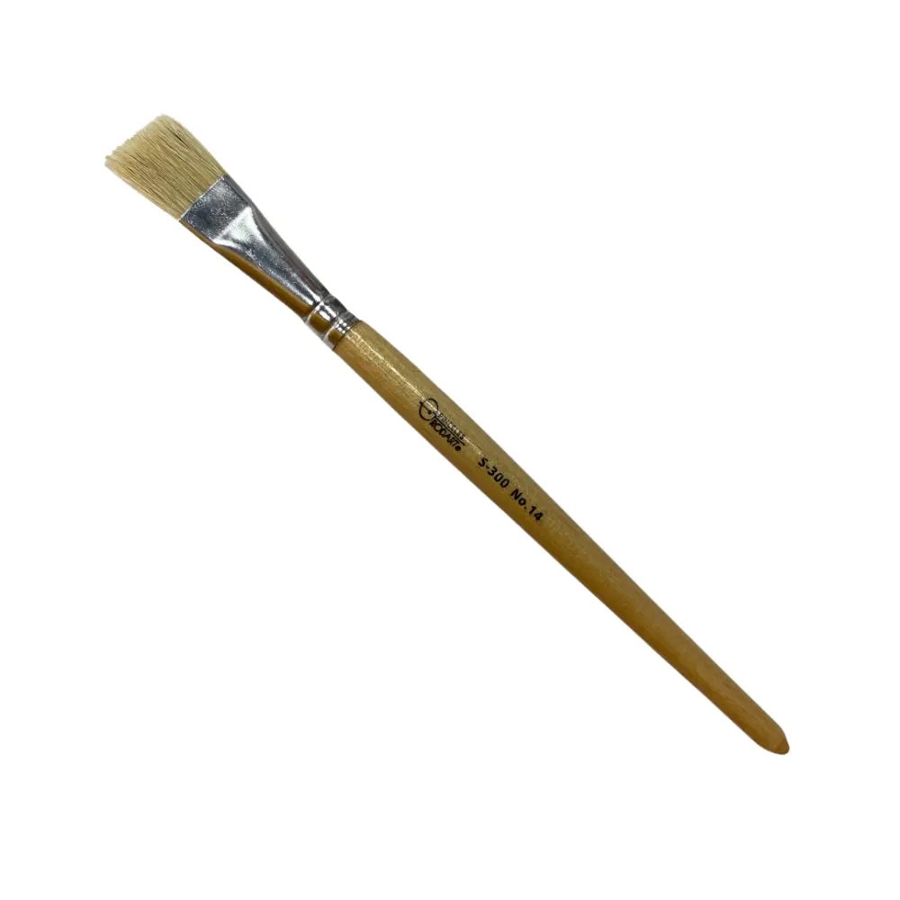 PINCEL MANGO CORTO DE CERDA S-300 #14
