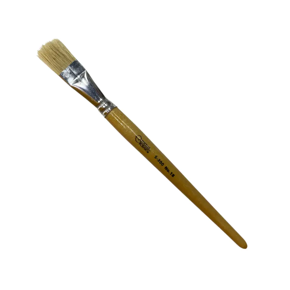 PINCEL MANGO CORTO DE CERDA S-300 #18
