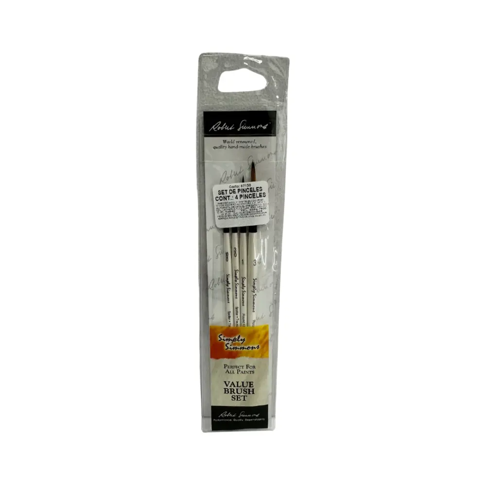 SET C/4 PINCELES DELINEADORES SIMPLY SIMONS - CONTORNOS