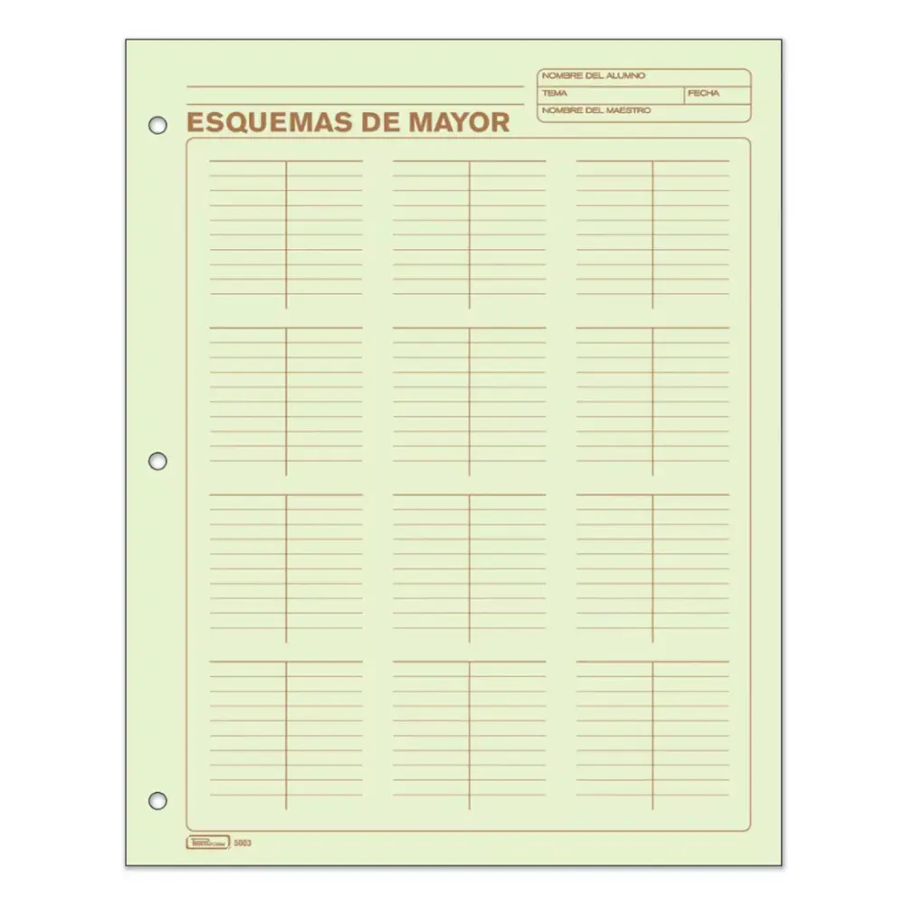 BLOCK PRINTA. 5003 ESQUEMAS/MAYOR